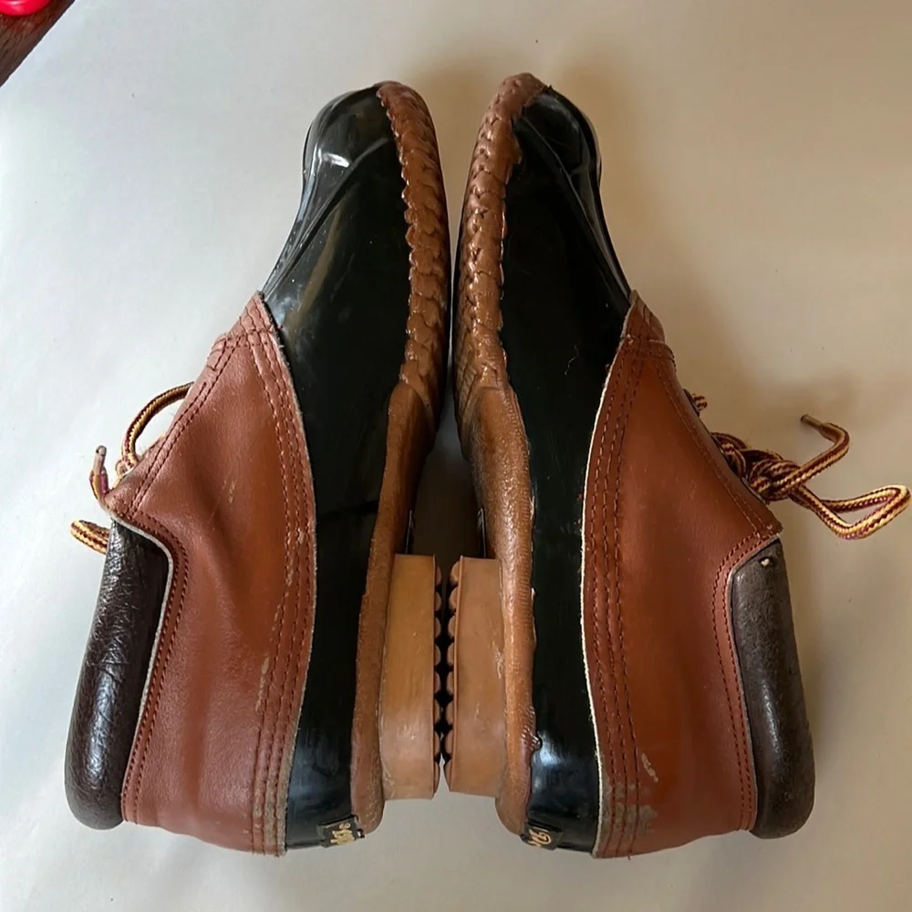 Panda Duck Water Shoes Rubber/Leather. Green and Tan. Men’s 9 Thermolite